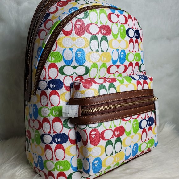 BAPE x Coach Limited Edition Academy Backpack - Picture 3 of 8